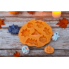 Moule silicone sur le thème d'Halloween pour la fabrication de décorations et bougies parfumés