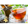 Parfum thé noir et vanille sans CMR pour la fabrication de bougies parfumées