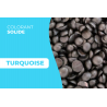 Vente de colorant  naturel de couleur turquoise pour bougies artisanales