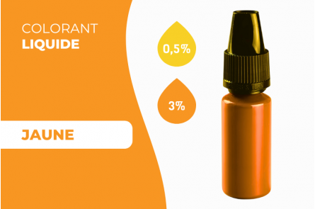 Colorant liquide jaune