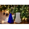 Moule pour bougie en forme de sapin de Noel en formes design