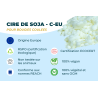 Cire de soja Européenne pour Bougies Coulées | L'Instant Bougies