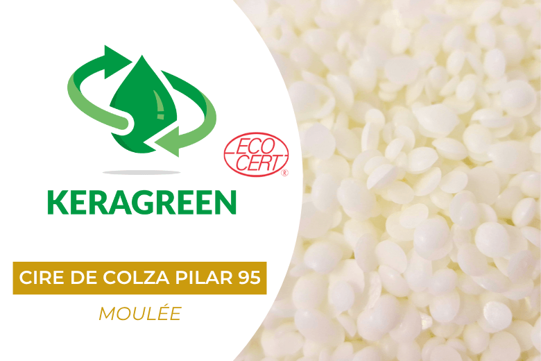 Cire de colza Européenne pour bougies moulées et fondants parfumés