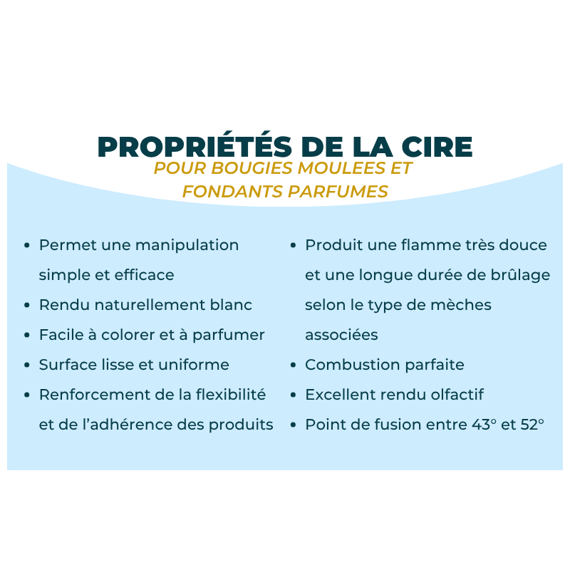 JEMESI Flocons de cire de soja pour bougies 1 kg + 100 mèches