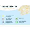 Cire de Soja en Flakes Végétale pour Bougies | L'instant Bougies