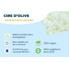 Cire d'Olive - EcoOlive - Bougies Moulées et Fondants