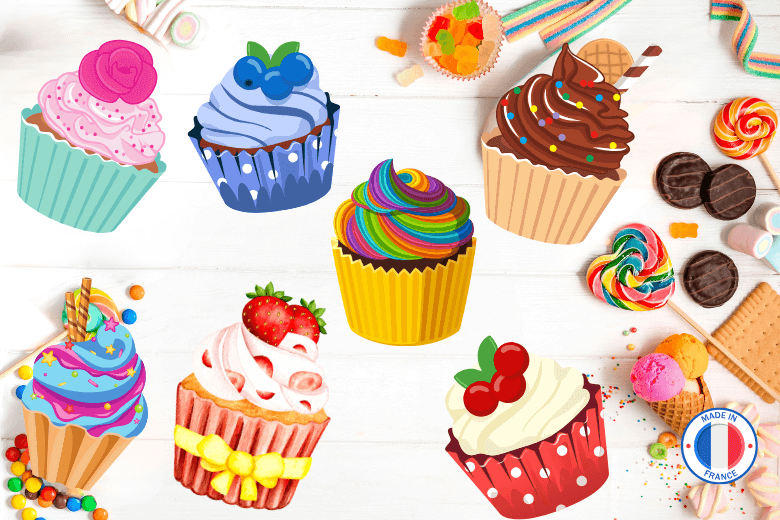 Parfum de Grasse sans CMR senteur Cupcake pour la création de bougies