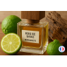 Parfum de Grasse sans CMR senteur Bois de Gaïac Bergamote pour la création de bougies