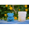 Moule en silicone un amour de nounours / petit modèle pour Bougies