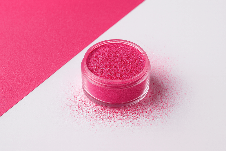 Poudre de Mica Magenta pour la fabrication de Fondants parfumés