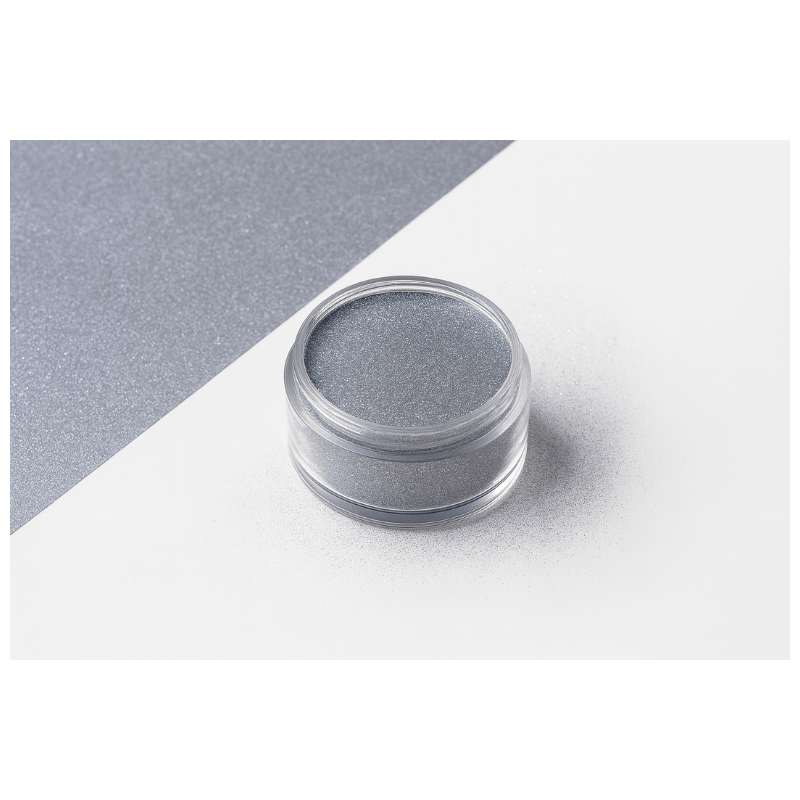 Poudre De Mica Métallique Argentée Scintillante - Pigment Brillant Pour Art, Résine Et Artisanat