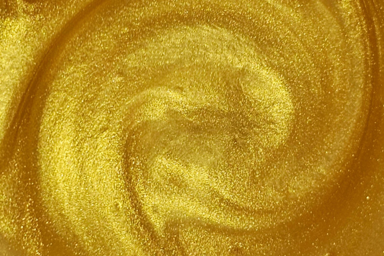 Poudre de Mica or brillant pour la fabrication de Fondants parfumés