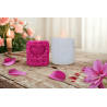 Moule bougie Love en fleurs pour des créations au charme intemporel