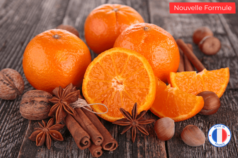 Parfum de Grasse odeur "Cannelle Orange" pour Bougies | L'instant Bougies