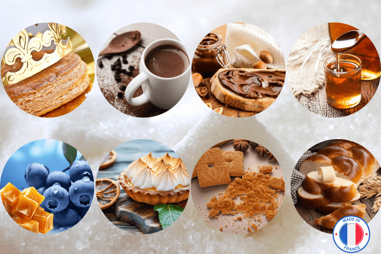 Pack de 10 parfums gourmands pour la création de bougies