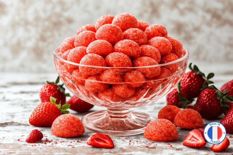 Vente de parfum de Grasse sans CMR et phtalate fraise tagada pour bougies artisanales