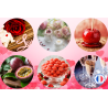 Pack Saint-Valentin / 6 parfums de Grasse pour bougies artisanales