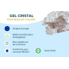 Gel cristal pour la fabrication de bougies artisanales en gel, avec possibilité de parfumer