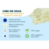 Cire de Soja en pastilles pour Bougies Moulées et Fondants | L'instant Bougies