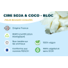 Mélange de Cire Soja/Coco pour Bougies Coulées | L'instant Bougies