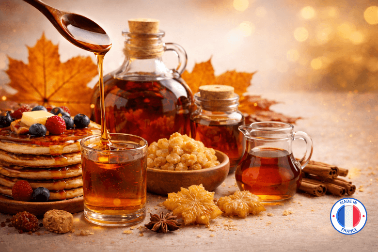 Parfum de Grasse odeur "Sirop d'Érable" pour Bougies | L'instant Bougies