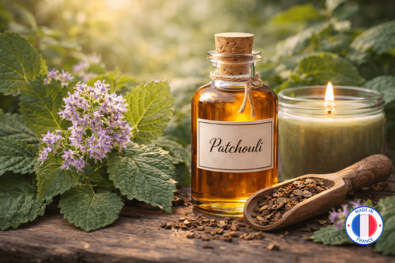 Parfum sans CMR senteur "Patchouli" pour Bougies | L'instant Bougies