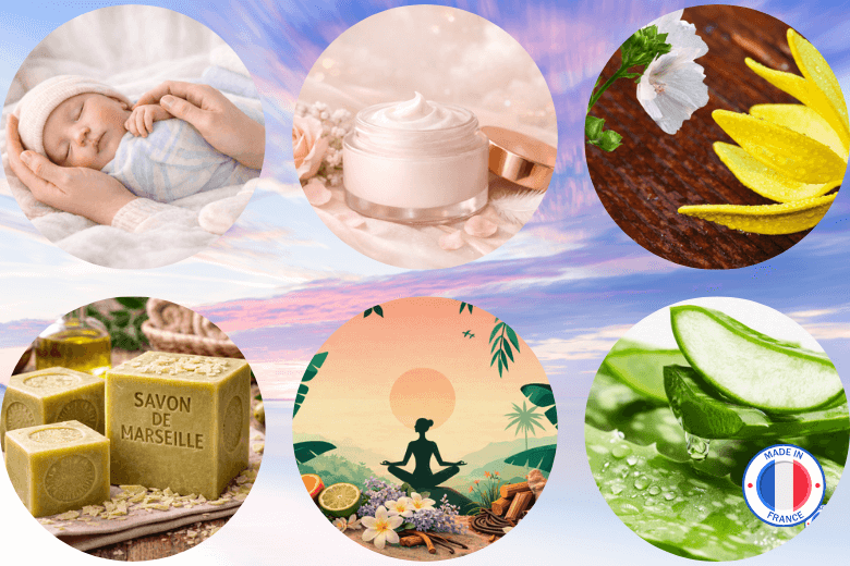 Pack de 6 parfums Bien Etre pour la fabrication de bougies et fondants parfumés