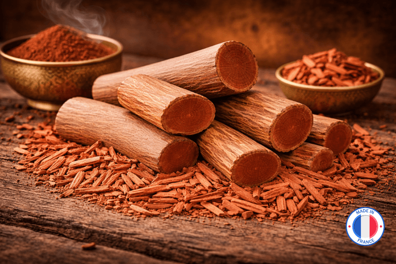 Parfum de Grasse odeur "Bois de Santal" pour Bougies | L'instant Bougies