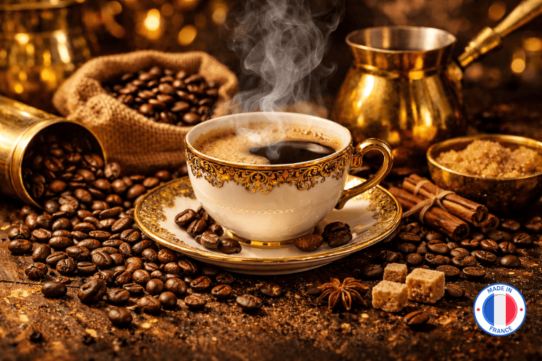 Parfum Café authentique pour Bougies et Fondants | L'Instant Bougies