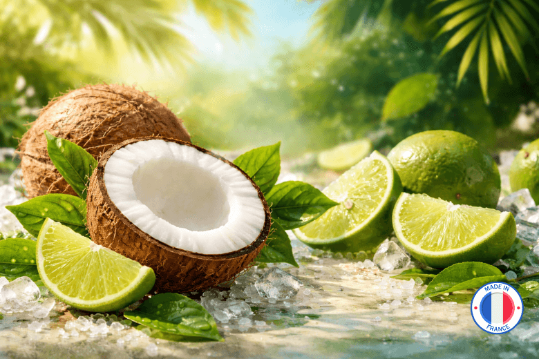 Parfum Coco citron vert - Parfum de Grasse pour bougies