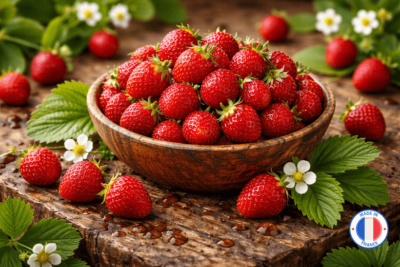 Parfum de Grasse Fraise des bois pour la création de bougies