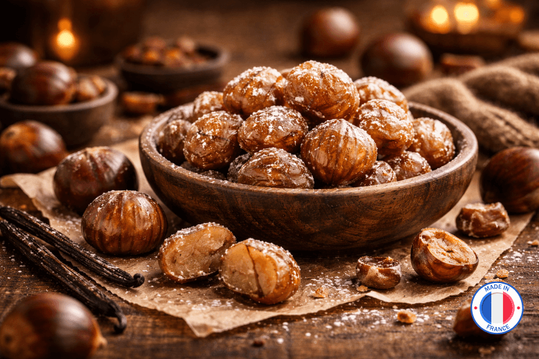 Parfum Marron Glacé gourmand pour Bougies | L'Instant Bougies