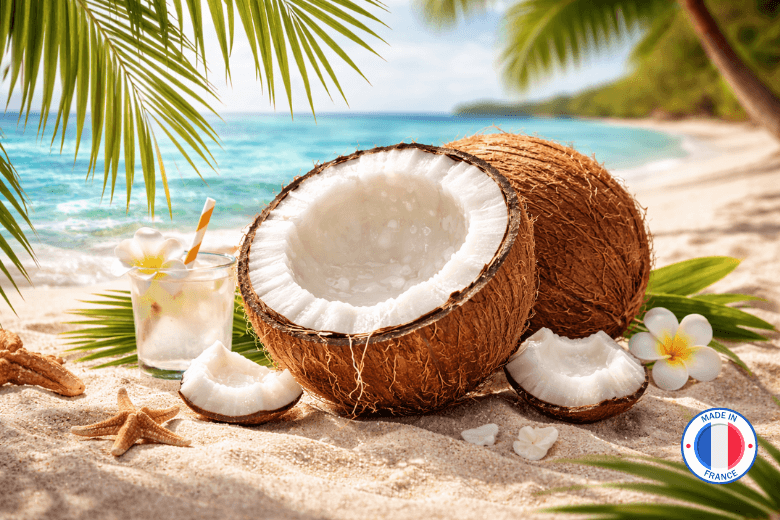 Parfum odeur "Noix de coco" pour Bougies et Fondants | L'instant Bougies