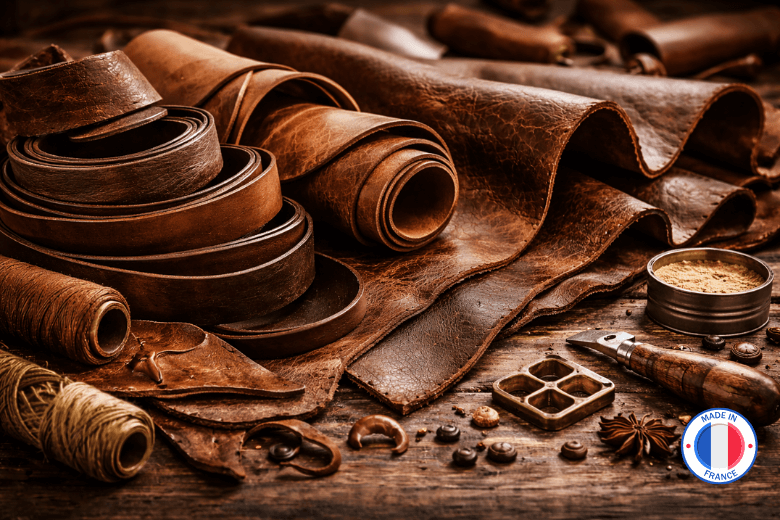 Parfum Cuir intense pour Bougies et Fondants | L'Instant Bougies