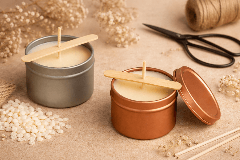 Kit pour fabriquer mes bougies parfumées moi-même