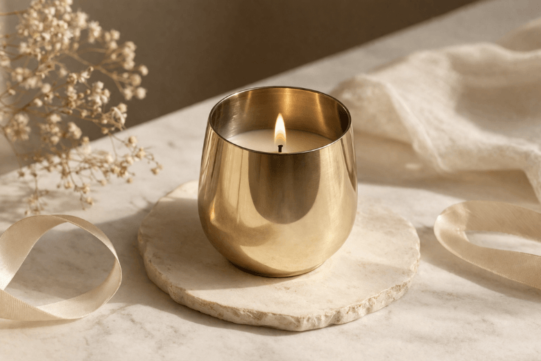 Kit "Joyeux anniversaire" pour la création de bougies coulées