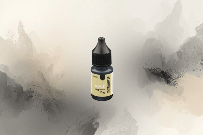 Pigment noir liquide Jesmonite : colorant concentré