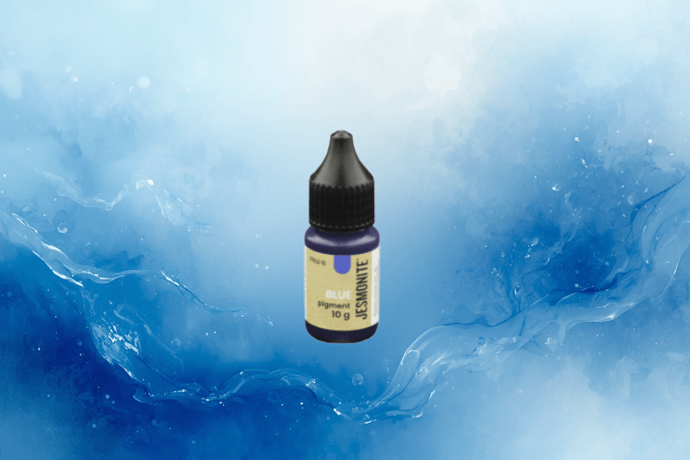 Pigment bleu liquide Jesmonite : colorant concentré