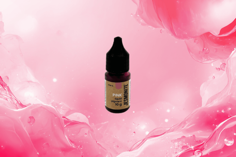 Pigment rose liquide Jesmonite : colorant concentré