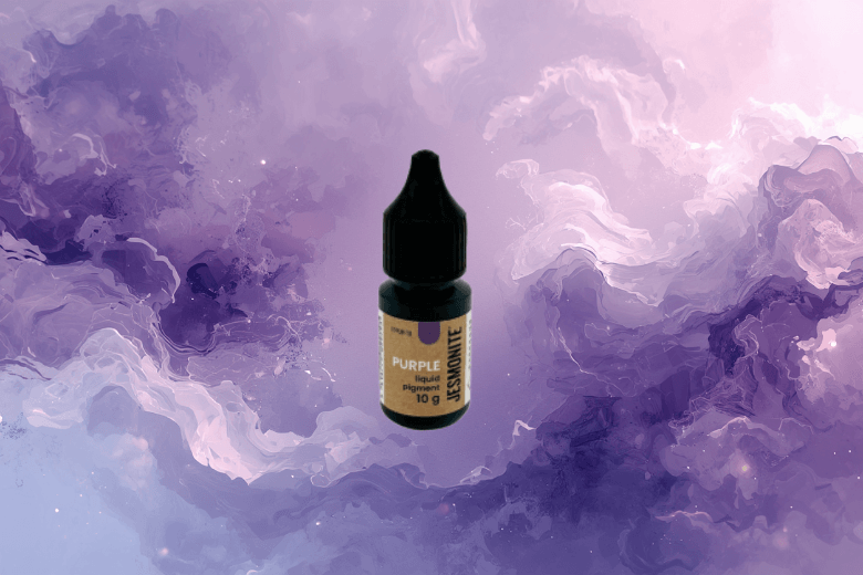 Pigment violet liquide Jesmonite : colorant concentré