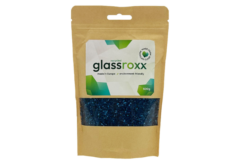 Glassroxx Bleu pour Jesmonite : granulés de verre recyclé