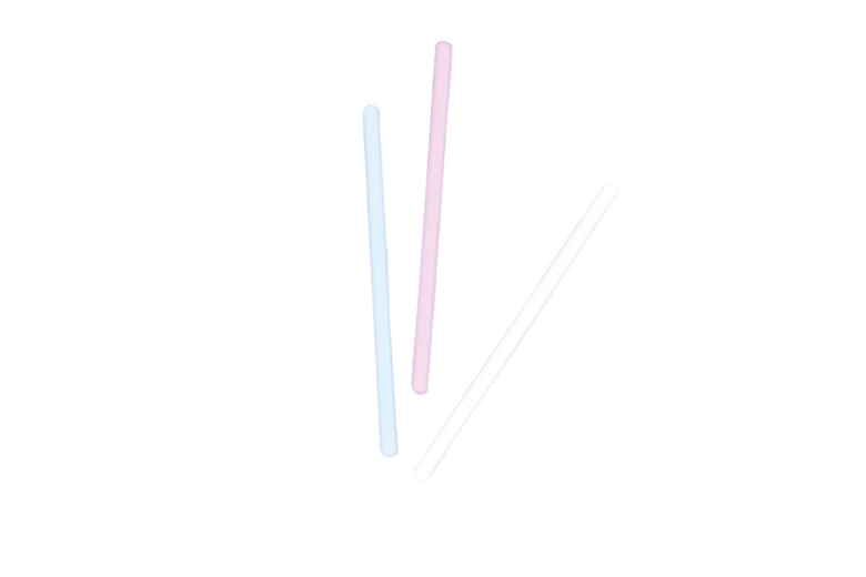 Lot de 3 bâtonnets ronds en silicone