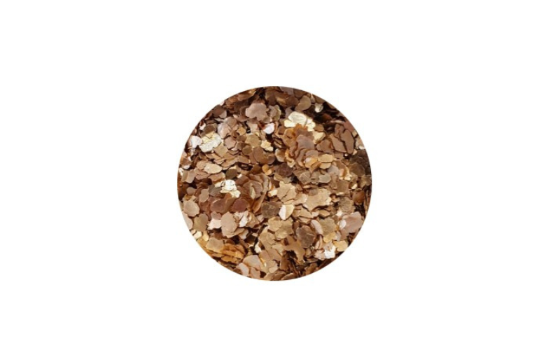 Paillettes écologiques extra large or
