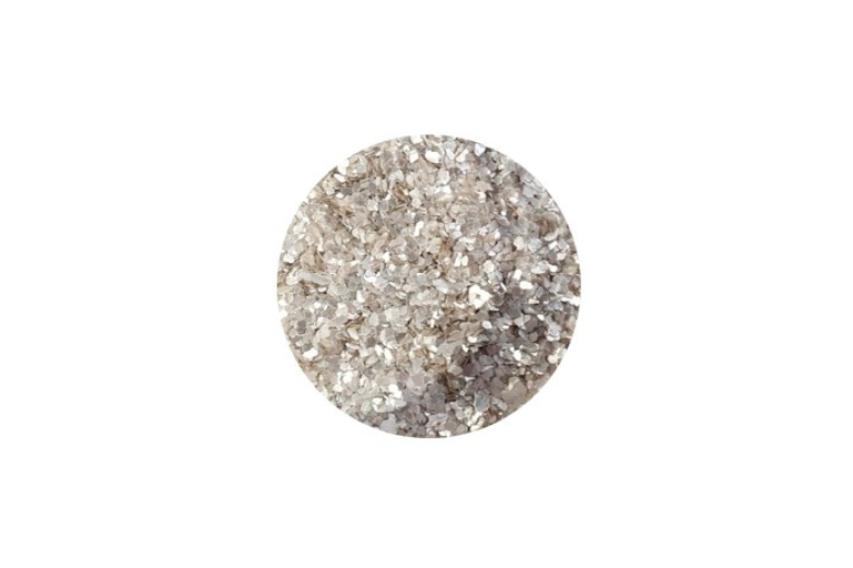 Paillettes écologiques large argent