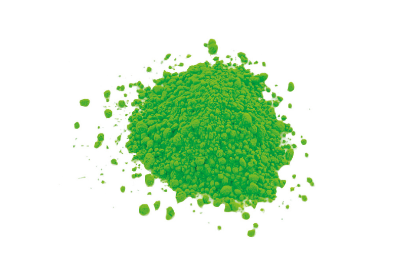Pigment fluo Vert en poudre pour Jesmonite