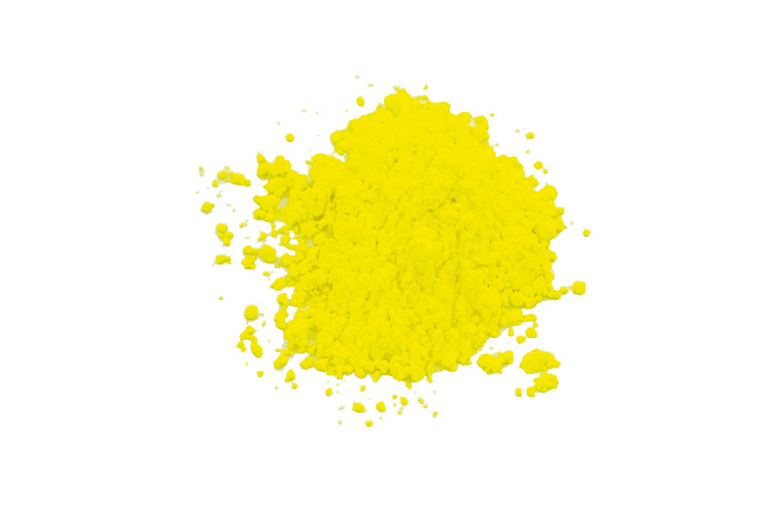 Pigment fluo Jaune en poudre pour Jesmonite