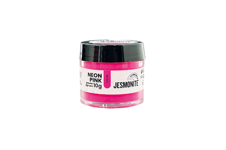 Pigment fluo Rose en poudre pour Jesmonite
