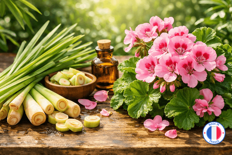 Fragrance Citronnelle Géranium – un parfum frais pour l'été
