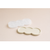 Moule silicone coupelle triple pour Jesmonite