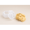 Moule silicone boîte patte de chat avec couvercle Jesmonite